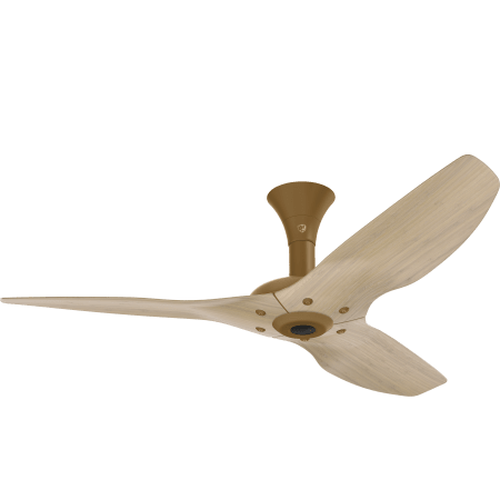A large image of the Big Ass Fans Haiku Low Profile Gold 52 Gold / Natural Bamboo