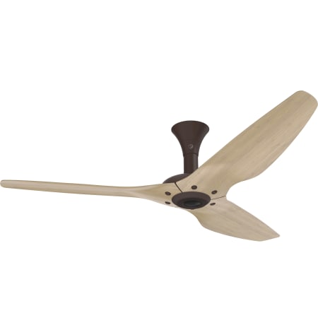 A large image of the Big Ass Fans Haiku Low Profile Oil Rubbed Bronze 60 Oil Rubbed Bronze / Natural Bamboo