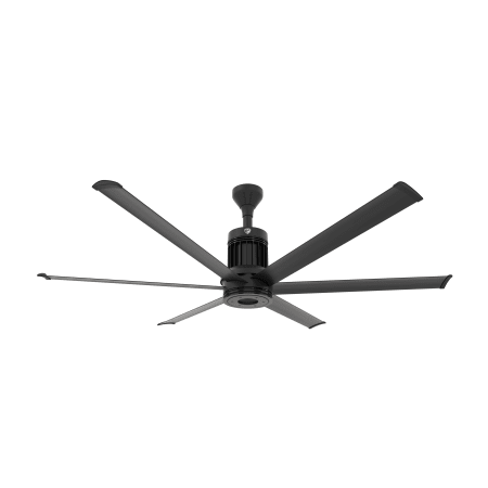 Blade Indoor Smart Ceiling Fan, Black 6 Blade Ceiling Fan