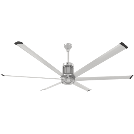 A large image of the Big Ass Fans i6 Outdoor 84 Brushed Silver Brushed Silver