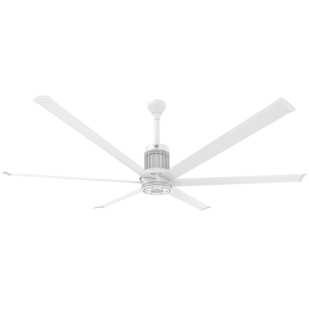 A large image of the Big Ass Fans i6 Outdoor 84 White Matte White