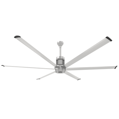 A large image of the Big Ass Fans i6 Outdoor 96 Brushed Silver Brushed Silver