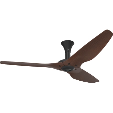 A large image of the Big Ass Fans Haiku Outdoor Low Profile Black 60 Black / Cocoa Aluminum