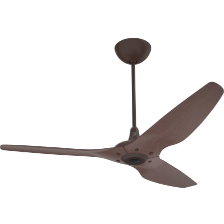 A large image of the Big Ass Fans Haiku Universal Mount Oil Rubbed Bronze 60 Oil Rubbed Bronze / Cocoa Bamboo