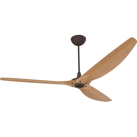 A large image of the Big Ass Fans Haiku Universal Mount Oil Rubbed Bronze 84 Oil Rubbed Bronze / Caramel Bamboo