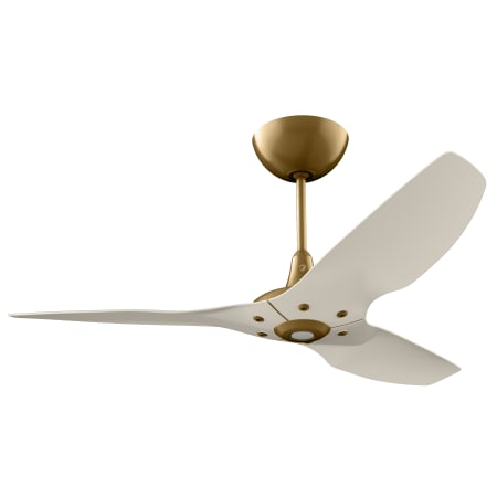 A large image of the Big Ass Fans Haiku Universal Mount Gold 52 Gold / Oyster White