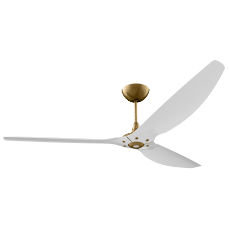 A large image of the Big Ass Fans Haiku Universal Mount Gold 84 Gold / White