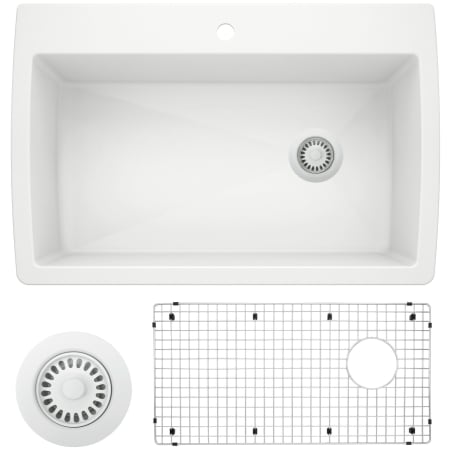 A large image of the Blanco 440195-KIT White