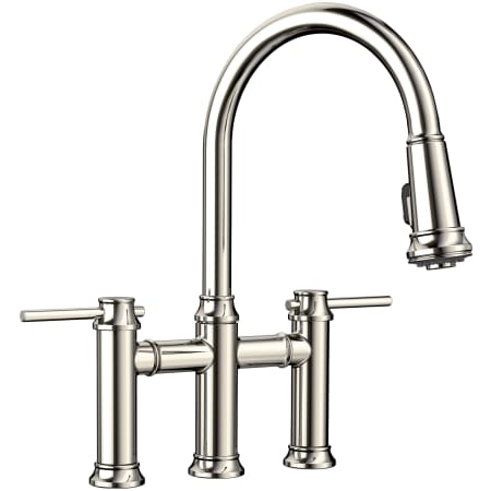 A large image of the Blanco 442504 Polished Nickel