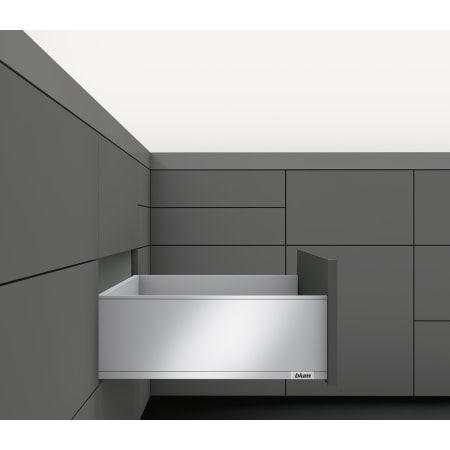 A large image of the Blum 770C35S0S Brushed Stainless Steel