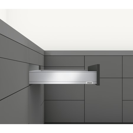 A large image of the Blum 770M27S0S Brushed Stainless Steel