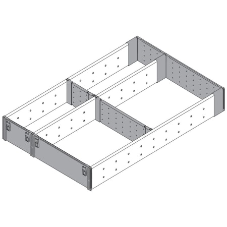 A large image of the Blum ZHI.533FI3A Nickel