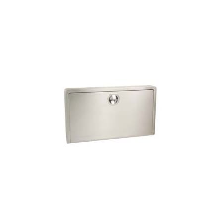 A large image of the Bobrick KB110-SSWM Satin Stainless Steel