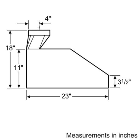 A large image of the Bosch DPH30652UC Alternate Image