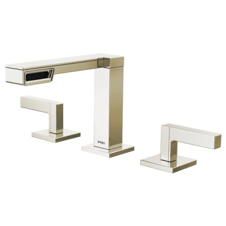 A large image of the Brizo 65322LF-LHP Brilliance Polished Nickel