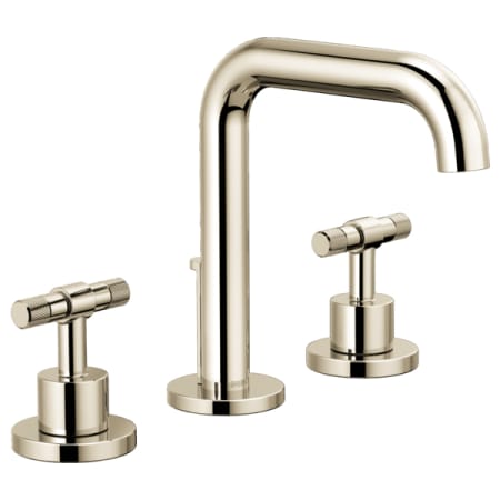A large image of the Brizo 65332LF-LHP Brilliance Polished Nickel