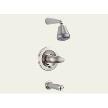 A large image of the Brizo B6615305-BN Brushed Nickel