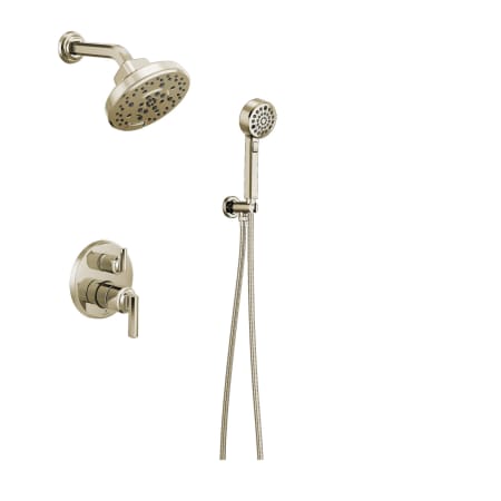 A large image of the Brizo BSS-Levoir-T75P598-02 Brilliance Polished Nickel