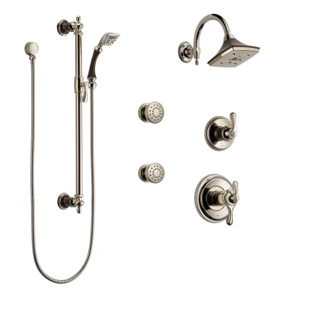 A large image of the Brizo BC1045 Cocoa Bronze / Polished Nickel