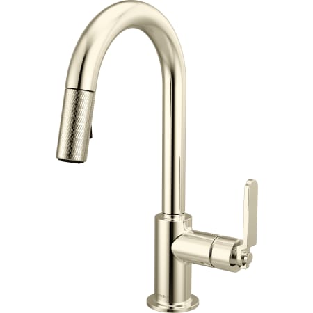 A large image of the Brizo 63944LF Brilliance Polished Nickel