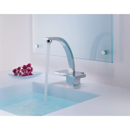 A large image of the Brizo 65172LF Brizo-65172LF-Running Faucet in Chrome