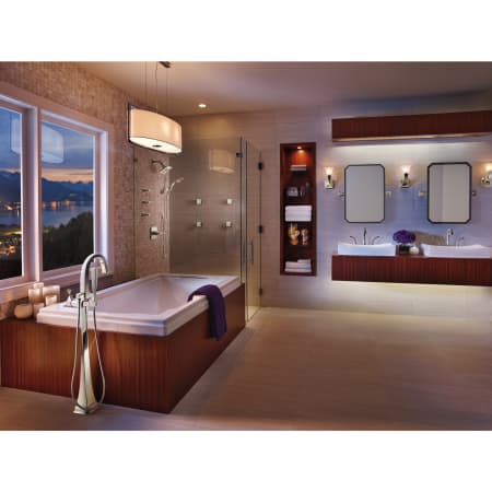 A large image of the Brizo 65330LF Brizo-65330LF-Full Bathroom View