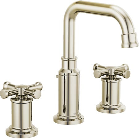 A large image of the Brizo 65342LF-LHP Brilliance Polished Nickel
