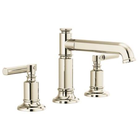 A large image of the Brizo 65377LF-LHP Brilliance Polished Nickel