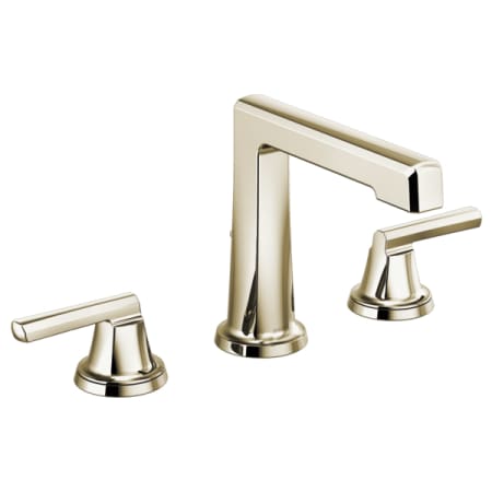 A large image of the Brizo 65398LF-LHP Brilliance Polished Nickel