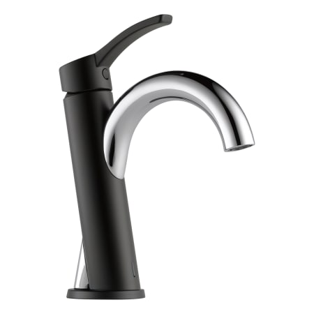 A large image of the Brizo 65975LF-ECO Black/Chrome