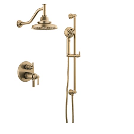 A large image of the Brizo BSS-Invari-T75576-02 Luxe Gold