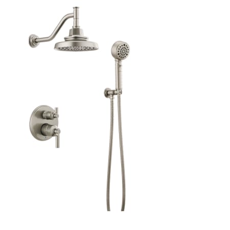 A large image of the Brizo BSS-Invari-T75P576-02 Luxe Nickel