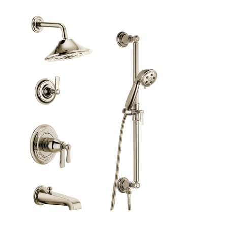 A large image of the Brizo BSS-Rook-T60461-04 Brilliance Polished Nickel