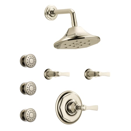A large image of the Brizo BSS-Rook-T66T01 Brilliance Polished Nickel