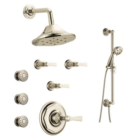 A large image of the Brizo BSS-Rook-T66T03 Brilliance Polished Nickel