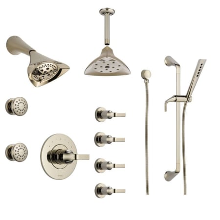 A large image of the Brizo BSS-Sotria-T66T04 Brilliance Polished Nickel
