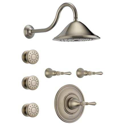 A large image of the Brizo BSS-Traditional-T66T01 Brilliance Brushed Nickel