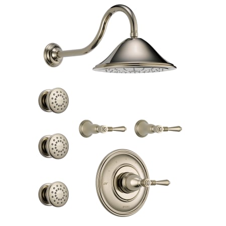 A large image of the Brizo BSS-Traditional-T66T01 Brilliance Polished Nickel
