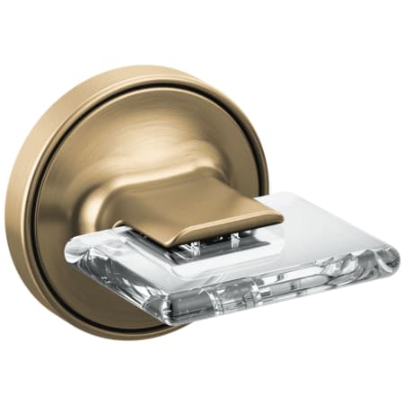 A large image of the Brizo HK70469 Luxe Gold / Clear Acrylic