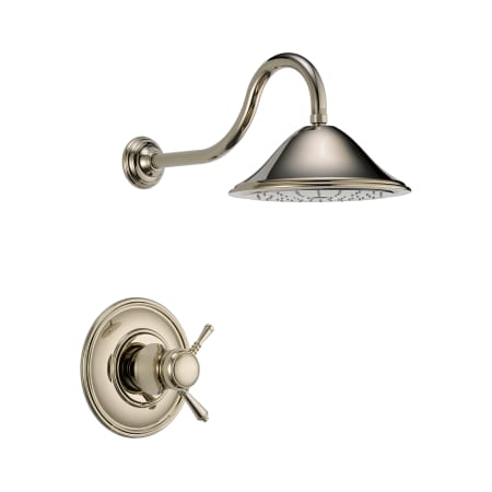 A large image of the Brizo T60210 Brilliance Polished Nickel