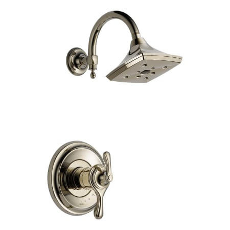 A large image of the Brizo T60285 Brilliance Polished Nickel