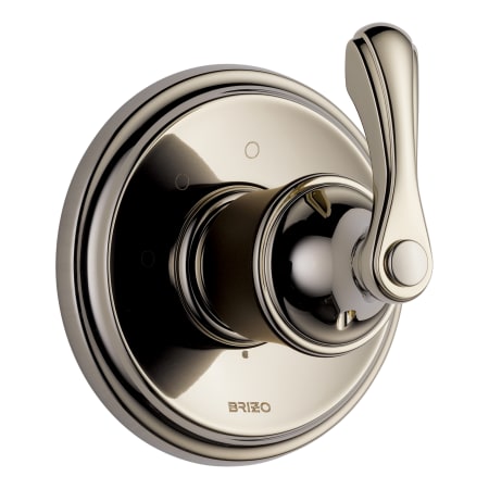 A large image of the Brizo T60885 Cocoa Bronze / Polished Nickel