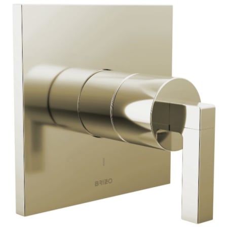 A large image of the Brizo T60P022-LHP Brilliance Polished Nickel