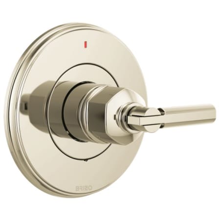 A large image of the Brizo T60P076-LHP Brilliance Polished Nickel