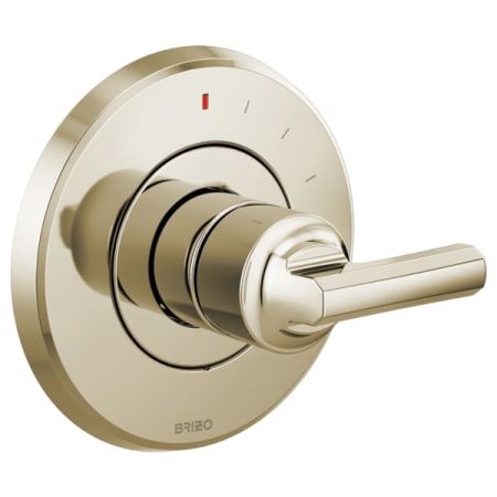 A large image of the Brizo T60P098-LHP Brilliance Polished Nickel