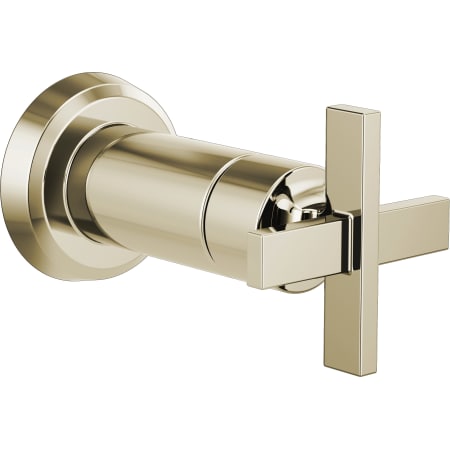 A large image of the Brizo T66698 Brilliance Polished Nickel
