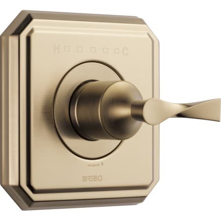 A large image of the Brizo T66T030 Luxe Gold