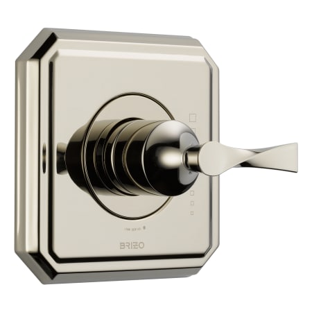 A large image of the Brizo T66T030 Brilliance Polished Nickel