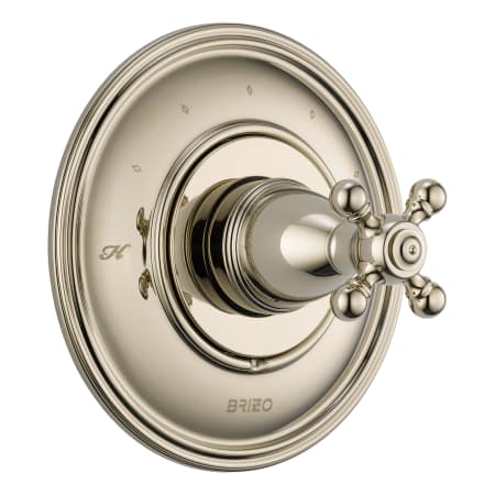 A large image of the Brizo T66T038 Brilliance Polished Nickel