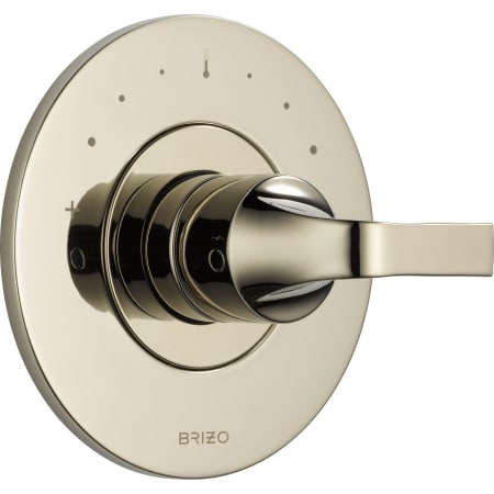 A large image of the Brizo T66T050 Brilliance Polished Nickel